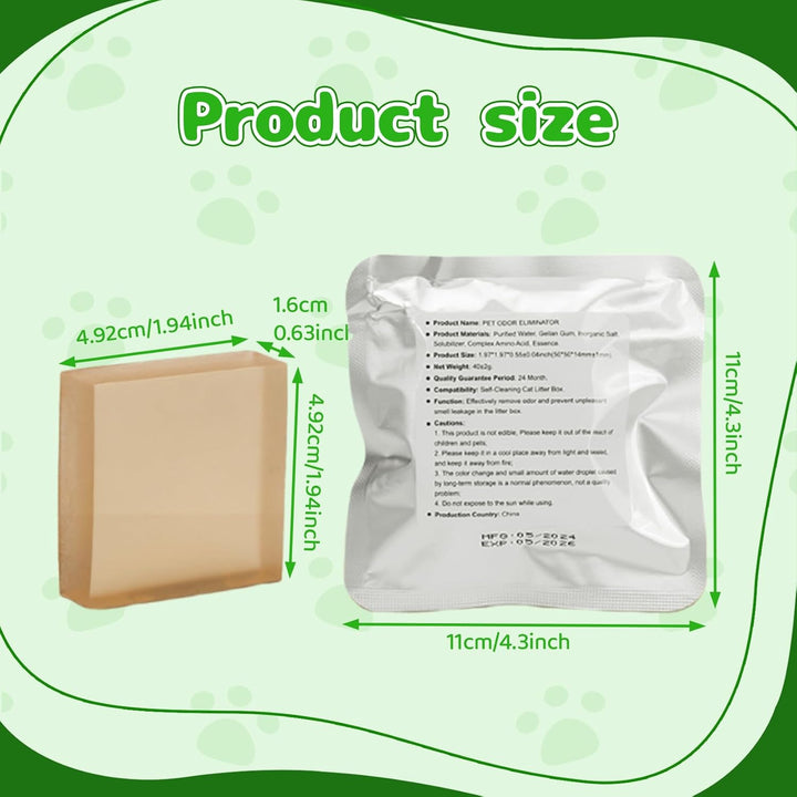 6 Stück N50 2.0 Geruchsvernichter für Petkit Pura Max/Max 2 | Geruchsentferner Pods | Neutralisiert