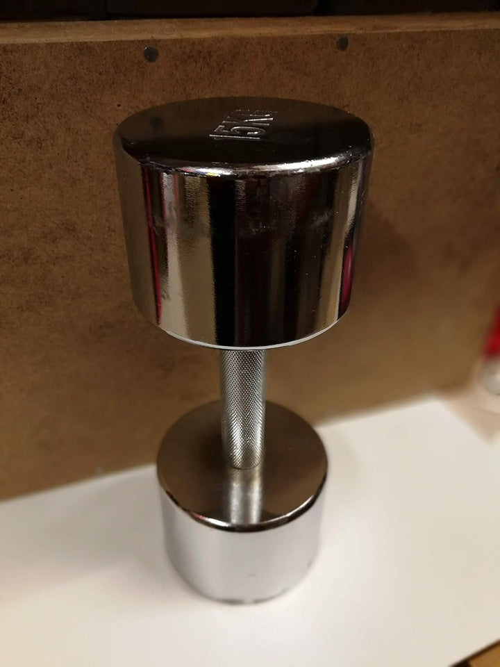 TRENAS Chrom Kurzhantel - 1 kg - 2 kg - 3 kg - 4 kg - 5 kg - 6 kg - 7 kg - 8 kg - 9 kg - 10 kg - 12,