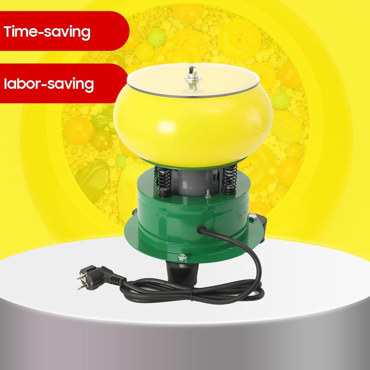 8 Zoll Poliermaschine Schmuck 100W Professionelles Steinpoliermaschine Elektrische Vibrierende Polie