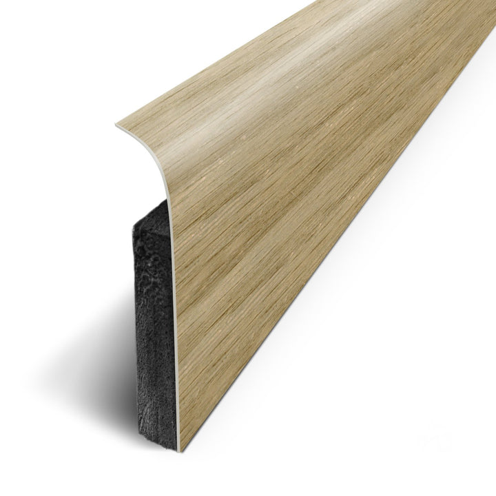Sockelleisten, selbstklebend mit 3M-Klebeband, 120 x 70 cm, 5 Stück, braun, D180520D Eiche (Andorra)
