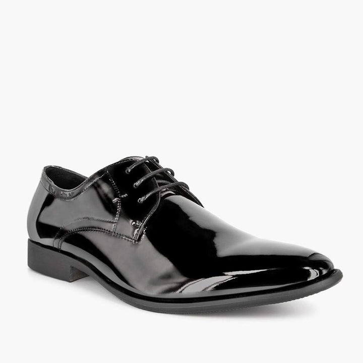 Smokies Lackschuhe Edward klassisch und mit Futter aus Leder Herrenschuh Smokingschuhe, (EU Edward)
