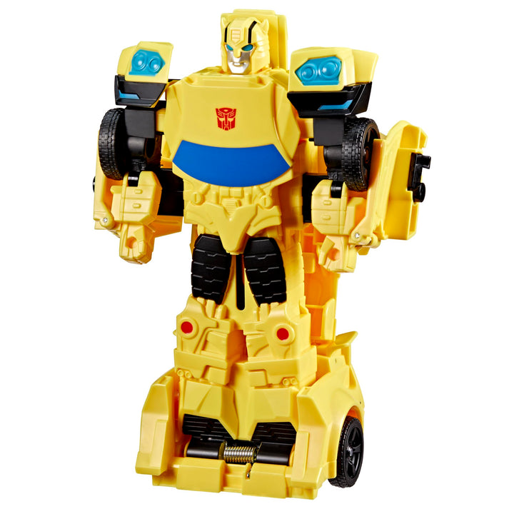Transformers Smash Changers Bumblebee Action-Figur, lässt Sich vom Roboterspielzeug in EIN Spielzeug