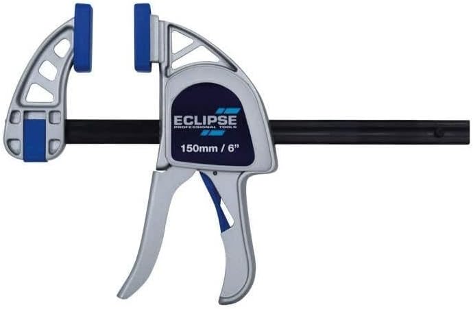 Eclipse Professional Tools EOHBC6-HD Robuste Einhand-Schraubzwinge, 150 mm 150mm (6"), 150mm (6")