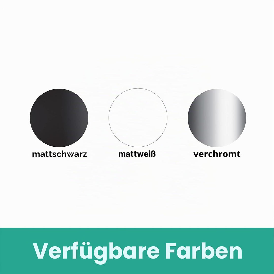 hansgrohe Treteimer AddStoris, Mülleimer Bad, Mattweiss, 3l Mattschwarz 3l, Mattschwarz 3l
