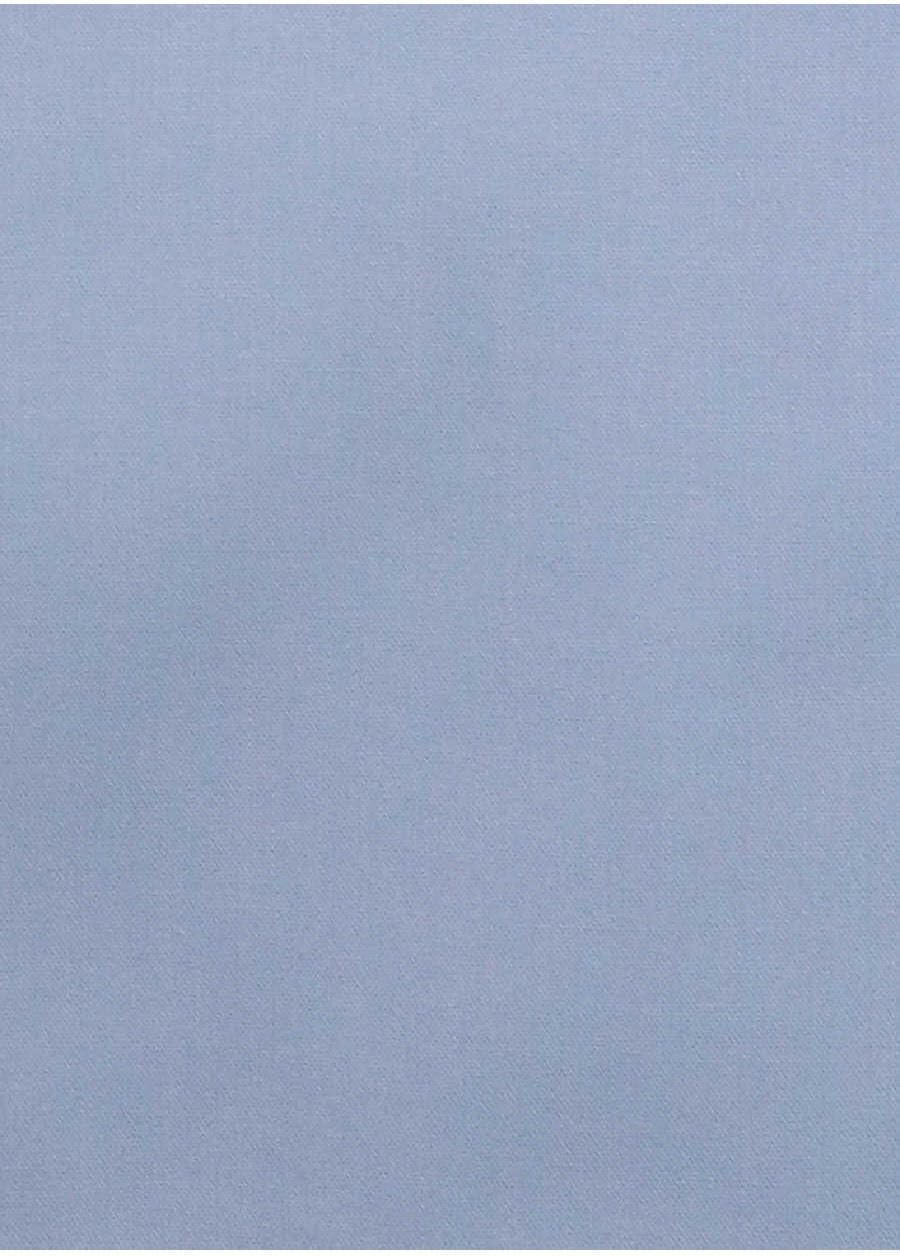 eterna Slim Fit Hemd Langarm Button Down Kragen Baumwolle hellblau Grösse 38