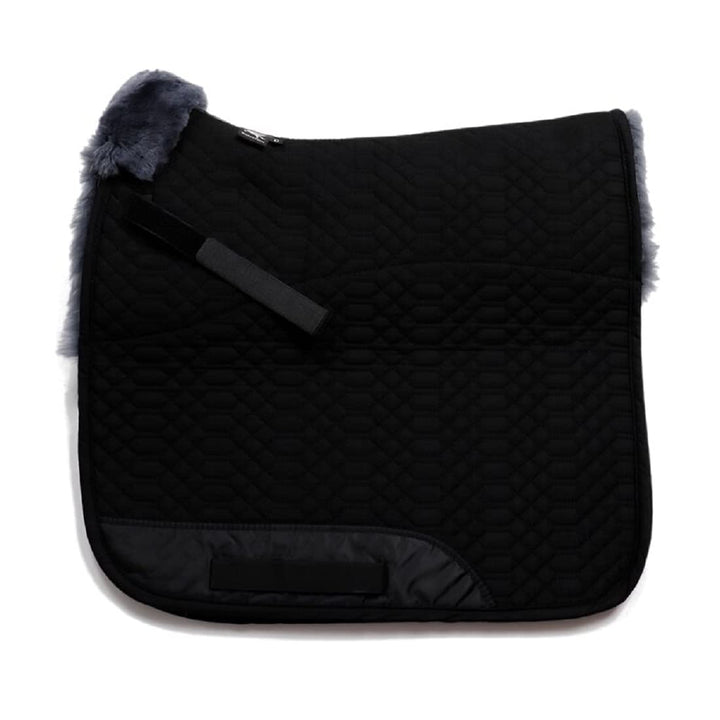 Engel Reitsport Lammfell Schabracke Half Lined SCHABRA1-VSS-SCH-ANT Steppstoff schwarz Fell anthrazi