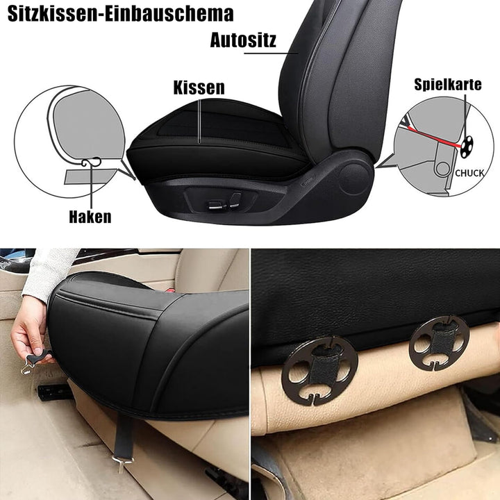 Autositzbezüge Auto Vordersitz 2 Stück Set Autositzbezüge Leder Universal Set Geeignet Für Mitsubish