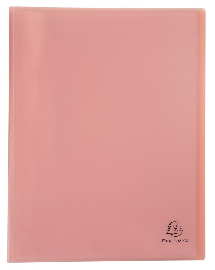 Exacompta 88477E 5er Pack Kunststoff-Sichtmappe Chromaline Pastell 80 Klarsichthüllen, 160 Sichten E