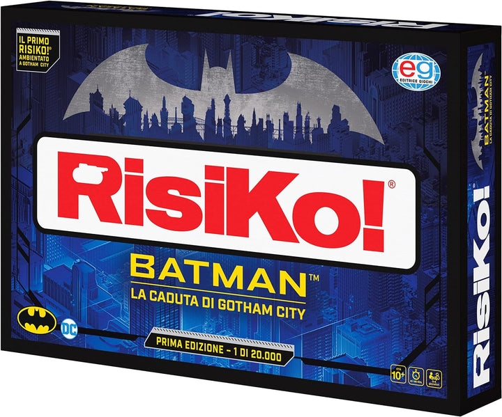 Spin Master - Editrice Giochi, Risiko! Batman DC, Strategiespiel, Brettspiel, ab 10 Jahren, Italieni
