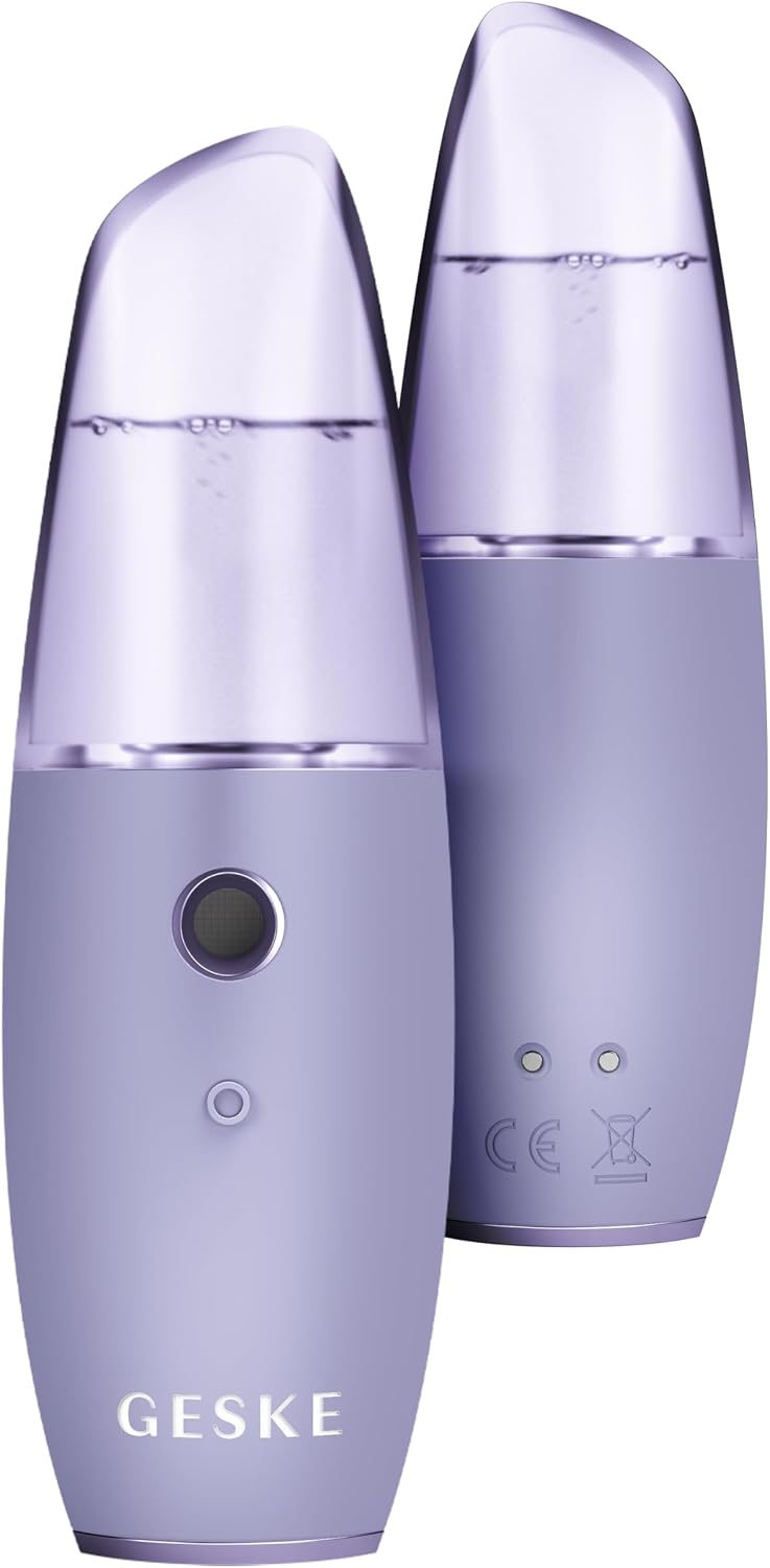GESKE | SmartAppGuided™ Facial Hydration Refresher | 4 in 1 | Wasserzerstäuber | Gesichtsdampfer | W