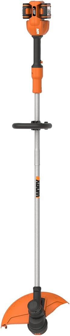 WORX WG183E 40V Akku-Fadenschneider mit Zwei Akkus und Ladegerät, 33cm Schnittkapazität, AutoFeed Me