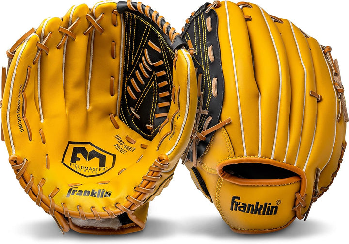 Franklin Sports Field Master Series Baseballhandschuh, 33 cm Linke Hand Wurf