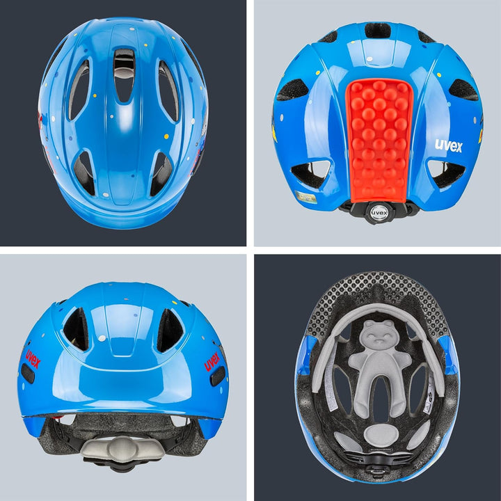 uvex oyo style - leichter Fahrradhelm für Kinder - individuelle Grössenanpassung - erweiterbar mit L