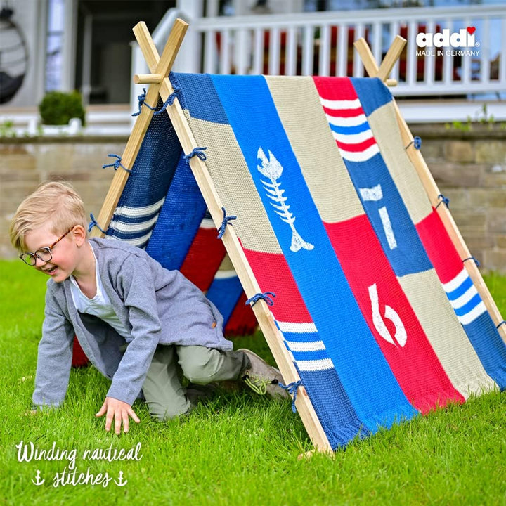 Nautische Nähte: Neue Anleitung für die addiExpress Professional und addiExpress Kingsize Strickmasc