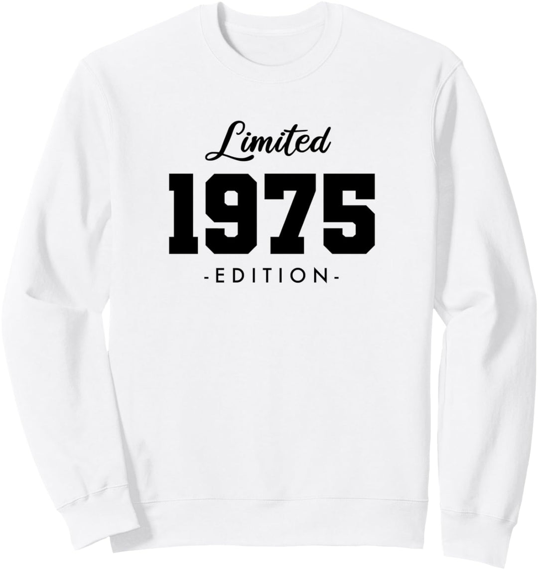 49 Jahre Jahrgang 1975 Limited Edition 49. Geburtstag Sweatshirt