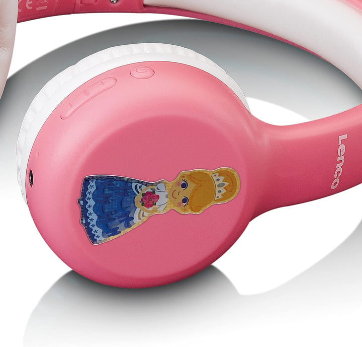 Lenco HPB-110 Kinder Bluetooth Kopfhörer Bluetooth 5.0-85db ,250mAh Freisprechfunktion Micro USB fal