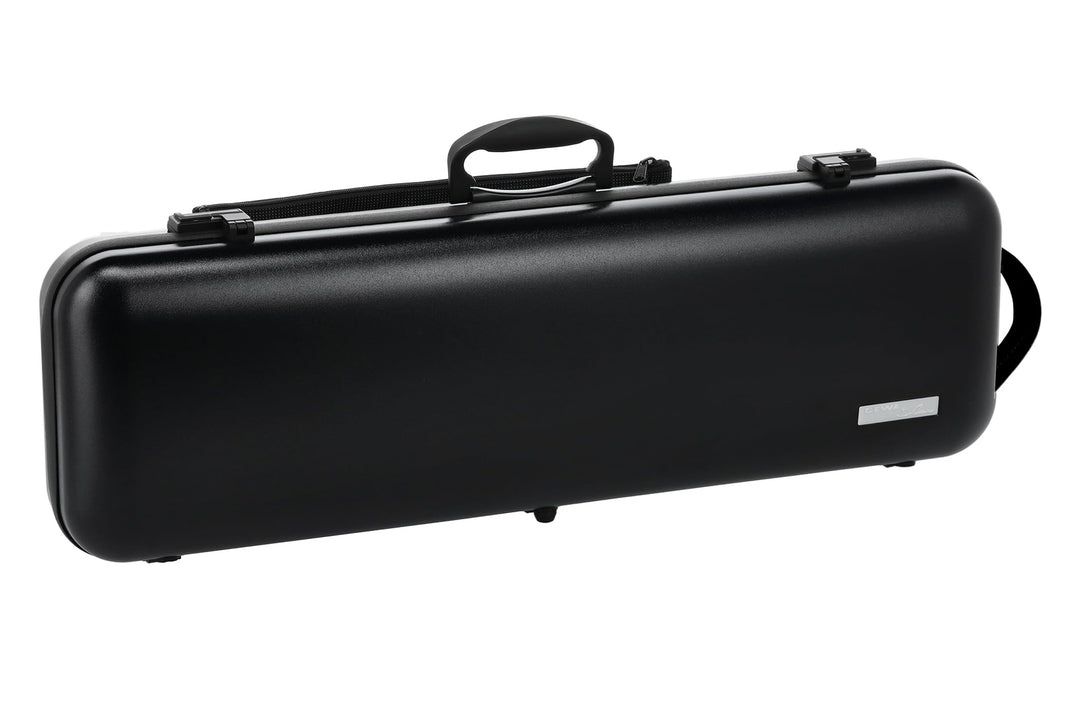 GEWA Violinkoffer AIR 2.1 schwarz matt, mit zusätzlichem Seitengriff, Made in Germany schwarz matt m