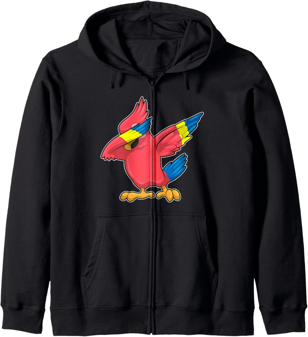 Papagei Hip Hop Tanz Dab Kapuzenjacke