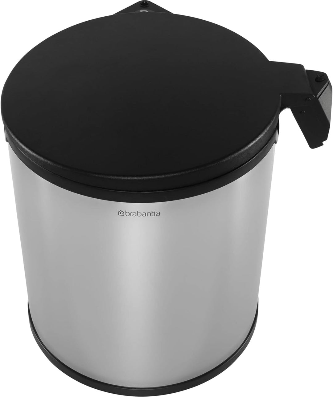 Brabantia 262203 Einbaueimer Built in bin 15 L brilliant steel, Brilliant Steel