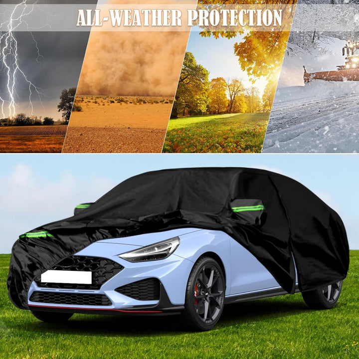 Autoabdeckung Wasserdicht bestimmt für Hyundai i30/i30 N Hatchback/Fastback 2011-2025, Vollgarage Au