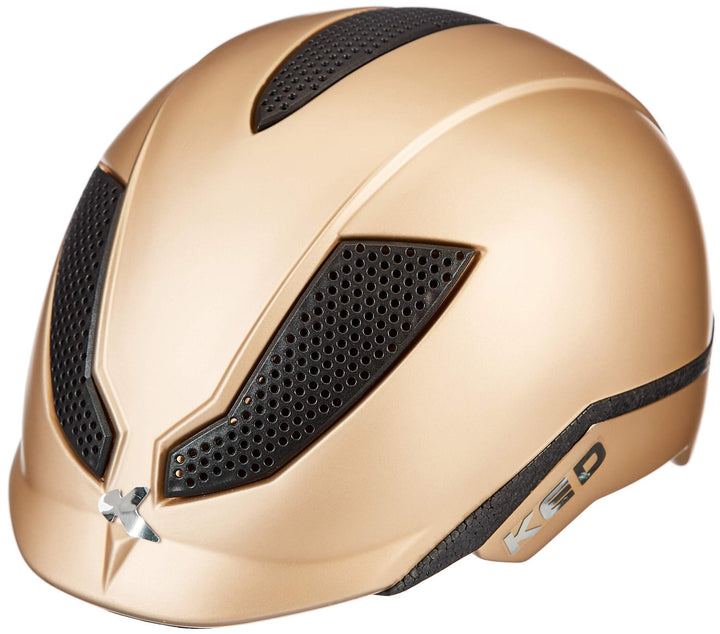 KED Pina Kinder Fahrrad Helm matt goldfarben 2023 S (50-53cm), S (50-53cm)