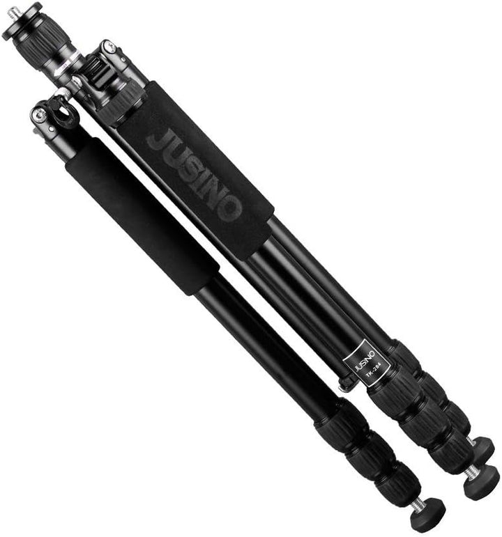JUSINO TK-284 Tripod Traveller Reisestativ mit Monopodfunktion Max. Höhe 165cm Belastbar bis 15kg -