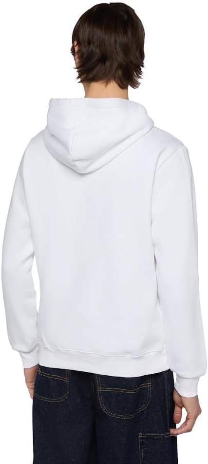 Dickies Herren Icon Logo Hoodie Hooded Sweatshirt S Weiss, S Weiss