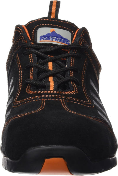 Portwest Steelite Lusum Sicherheits-Trainer S1P HRO, Grösse: 43, Farbe: Orange, FW34ORR43 43 EU Oran