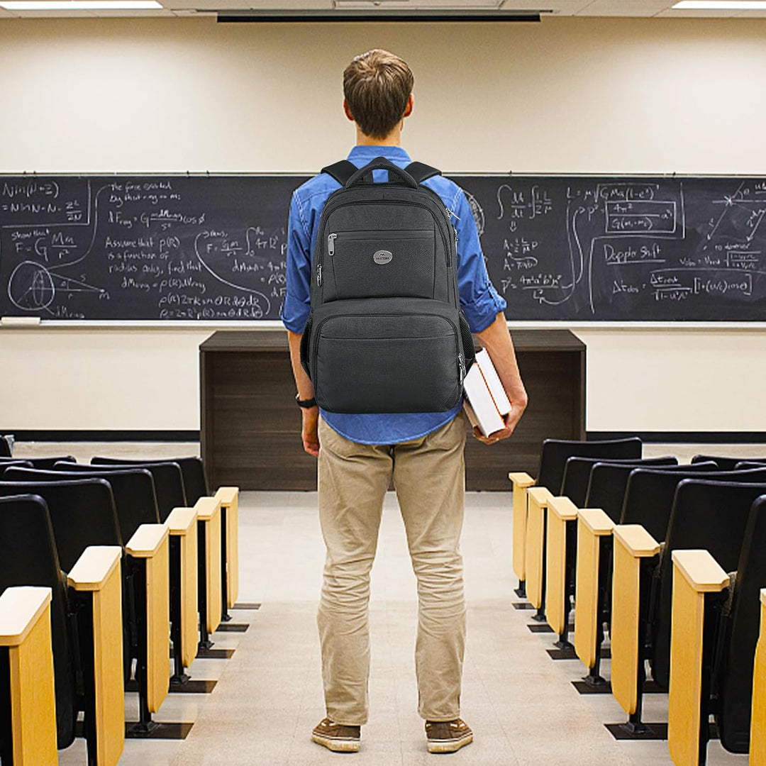 MATEIN Laptop Rucksack 17 Zoll mit Kühlfach, Lunch Rucksack Reiserucksack Herren mit USB Ladeanschlu