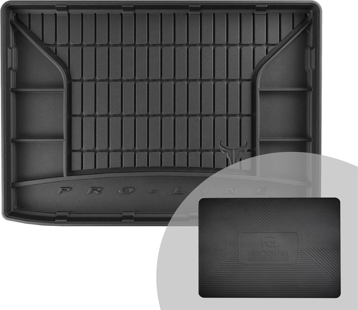 FROGUM ProLine 3D Gummimatte Exklusive Auto Kofferraummatte Kofferraumwanne für Opel Crossland X ab
