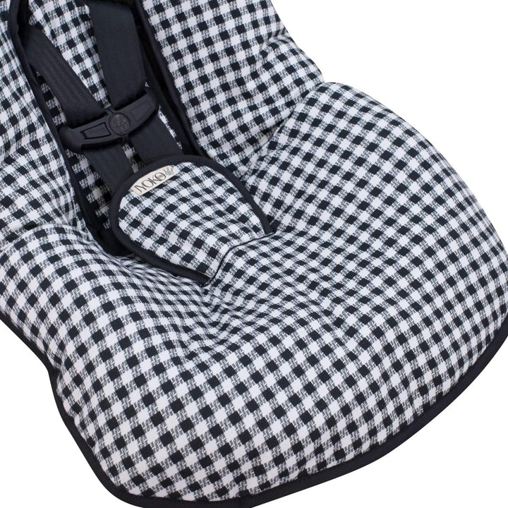JYOKO KIDS Abdecken Gepolsterte Universal für Babyschale (VICHY), VICHY
