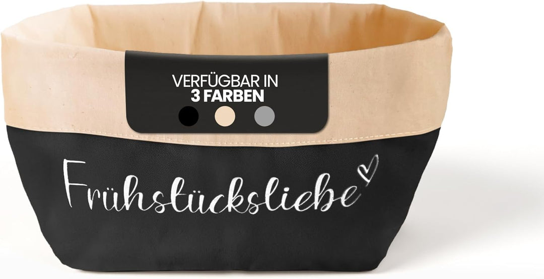 Brotkorb [STOFF] Brötchenkorb stoff | Brotbeutel aufbewahrung frischhalten | Brotkörbchen | Frühstüc