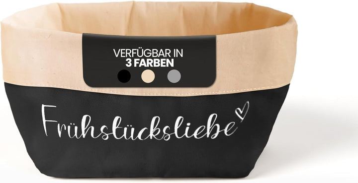 Brotkorb [STOFF] Brötchenkorb stoff | Brotbeutel aufbewahrung frischhalten | Brotkörbchen | Frühstüc