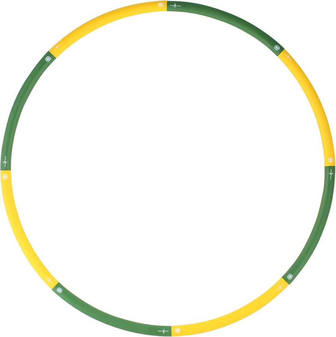 HOOPOMANIA Booster Hula Hoop mit Gewicht - füllbar [0,85 – 2,45 kg] Hula Hoop Erwachsene Hoop + 0x20