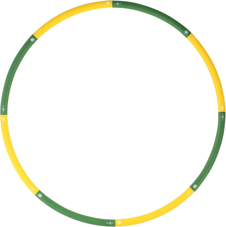 HOOPOMANIA Booster Hula Hoop mit Gewicht - füllbar [0,85 – 2,45 kg] Hula Hoop Erwachsene Hoop + 0x20