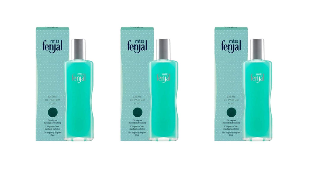 Fenjal 3x 100ml FENJAL miss fenjal Creme de Parfum Body Lotion 3x100ml Parfum 100 ml (3er Pack), Par