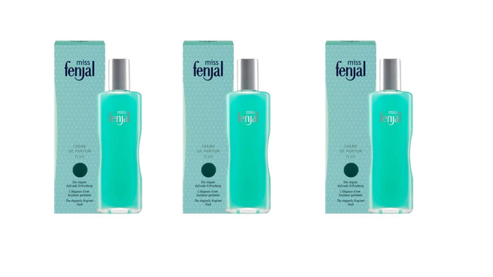 Fenjal 3x 100ml FENJAL miss fenjal Creme de Parfum Body Lotion 3x100ml Parfum 100 ml (3er Pack), Par