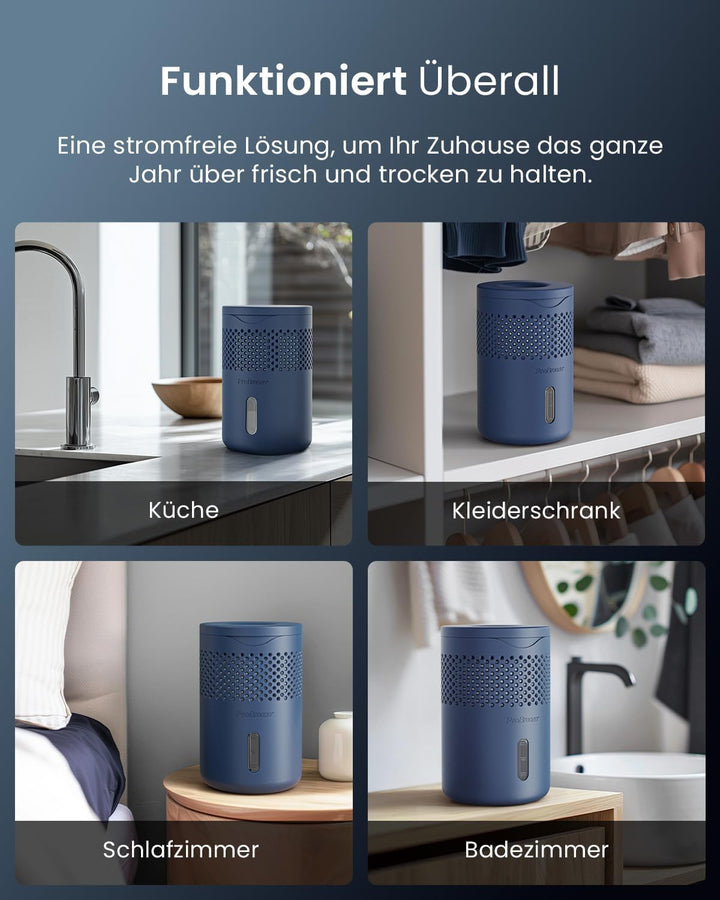 Pro Breeze Osmo Luftentfeuchter – Geräuschlos & Nachfüllbar - Raumentfeuchter für Zuhause, Schlafzim