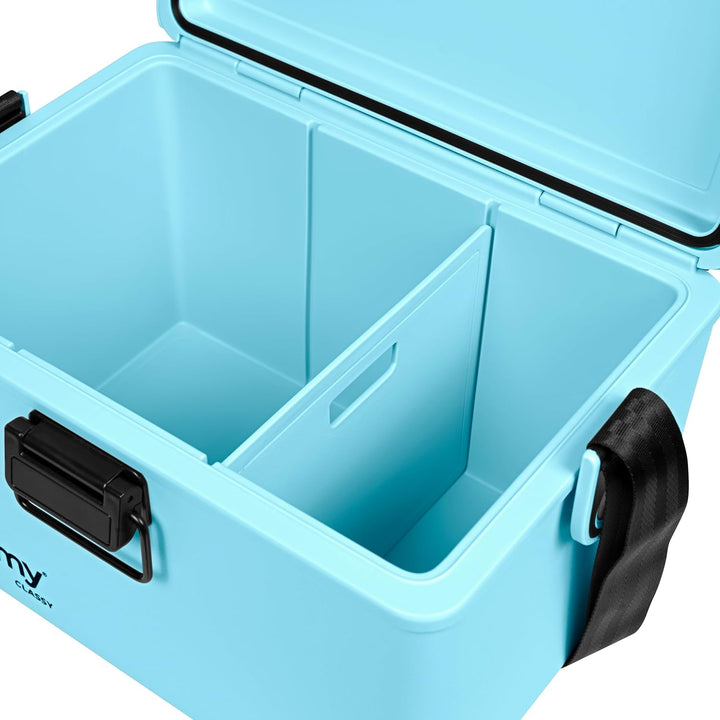 Steamy Outdoor Classy 12 Kühlbox 35.6 x 25.2 x 23.2 cm (l x b x h) Blauw, 35.6 x 25.2 x 23.2 cm (l x
