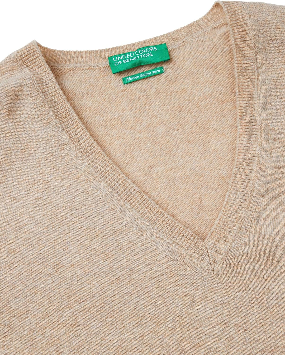 United Colors of Benetton Damen Pullover L Beige 562, L Beige 562