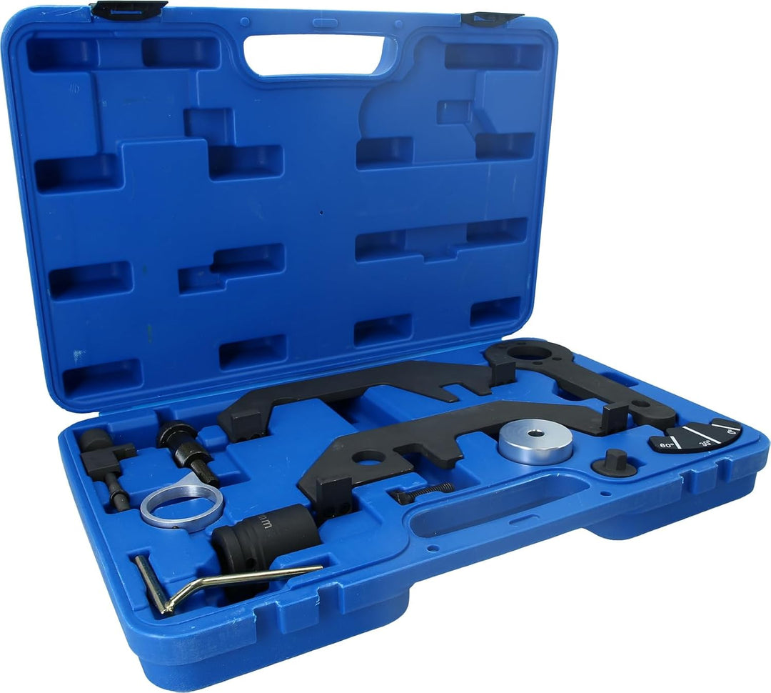 BRILLIANT TOOLS BT591810 Motor-Einstellwerkzeug | für BMW | N62/N73 | 12-tlg. [Powered by KS TOOLS]