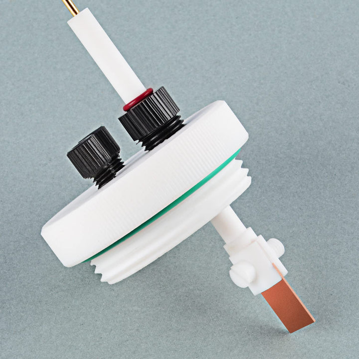 stonylab PTFE Platin Elektrodenhalter, Austauschbarer Mehrzweck Elektrodenhalter Clip mit 10 x 10 mm