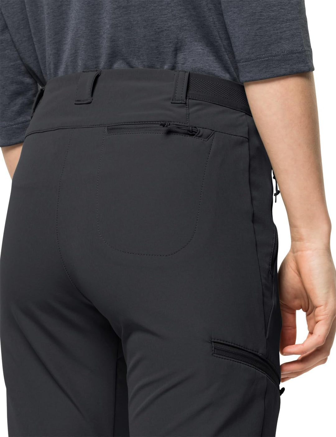 Jack Wolfskin GEIGELSTEIN Pants W 34 Schwarz, 34 Schwarz