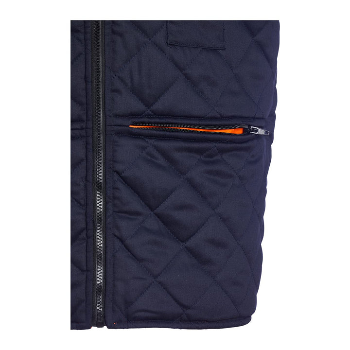 Blackrock Wende-Bodywarmer, für Herren und Damen, gesteppt, mit warmem Reissverschluss, hohe Sichtba