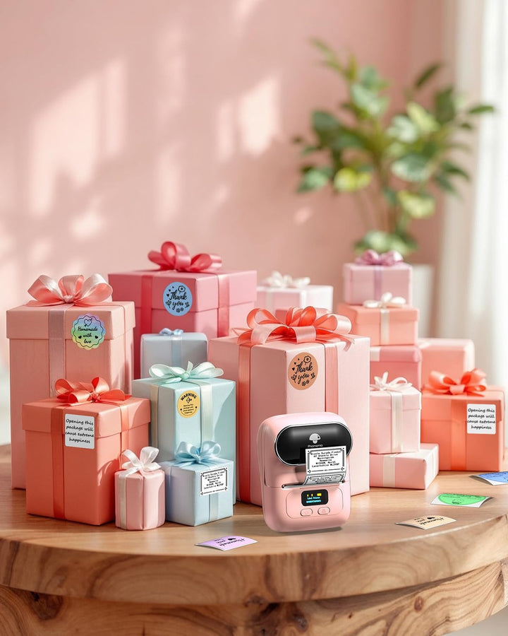 Phomemo M110 Etikettendrucker – Barcodedrucker Mini Bluetooth Etikettendrucker Thermo Etikettendruck