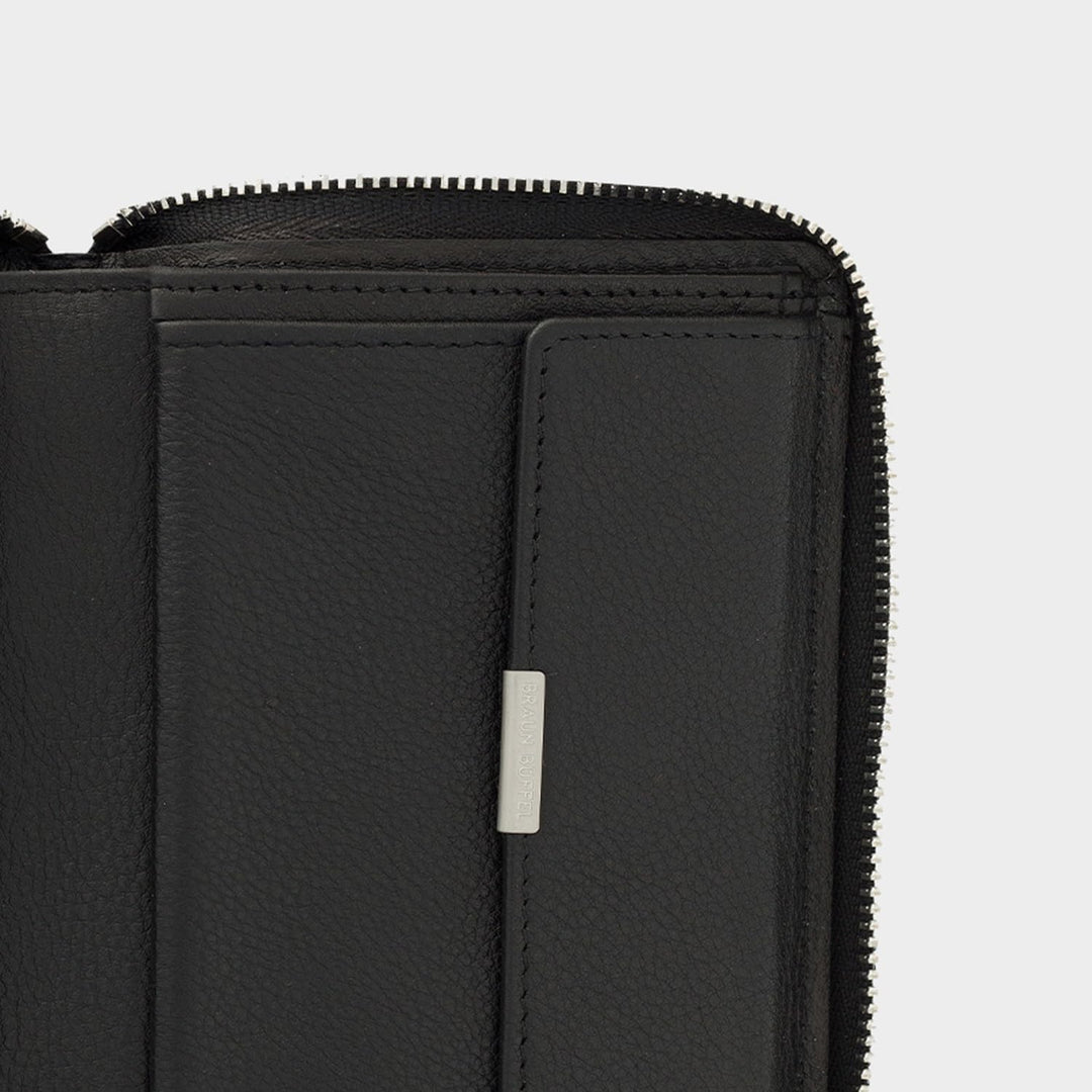 BRAUN BÜFFEL Damen Geldbörse aus echtem Leder Golf 2.0 - Hochformat mit Reissverschluss - Portemonna
