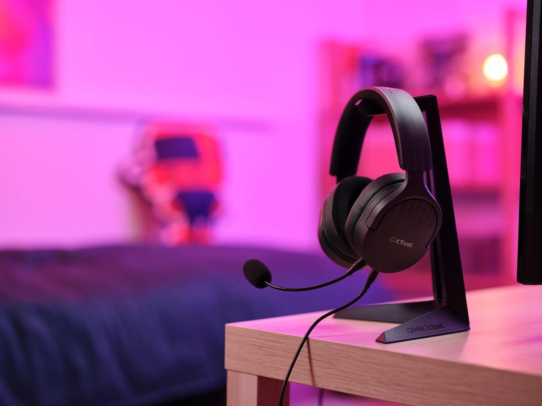 Trust Gaming GXT 489 Fayzo Gaming Headset, 85% Recyclingkunststoff, für PC, PS5, PS4, Xbox Series X|