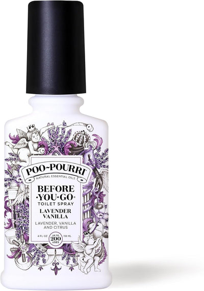 Poo-Pourri Toiletten-Spray Lavender Vanilla Scent 118 ml (1er Pack), Lavender Vanilla Scent 118 ml (
