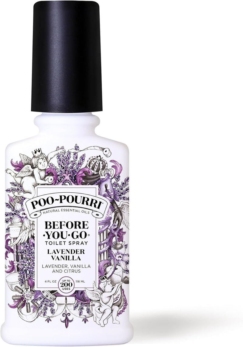 Poo-Pourri Toiletten-Spray Lavender Vanilla Scent 118 ml (1er Pack), Lavender Vanilla Scent 118 ml (