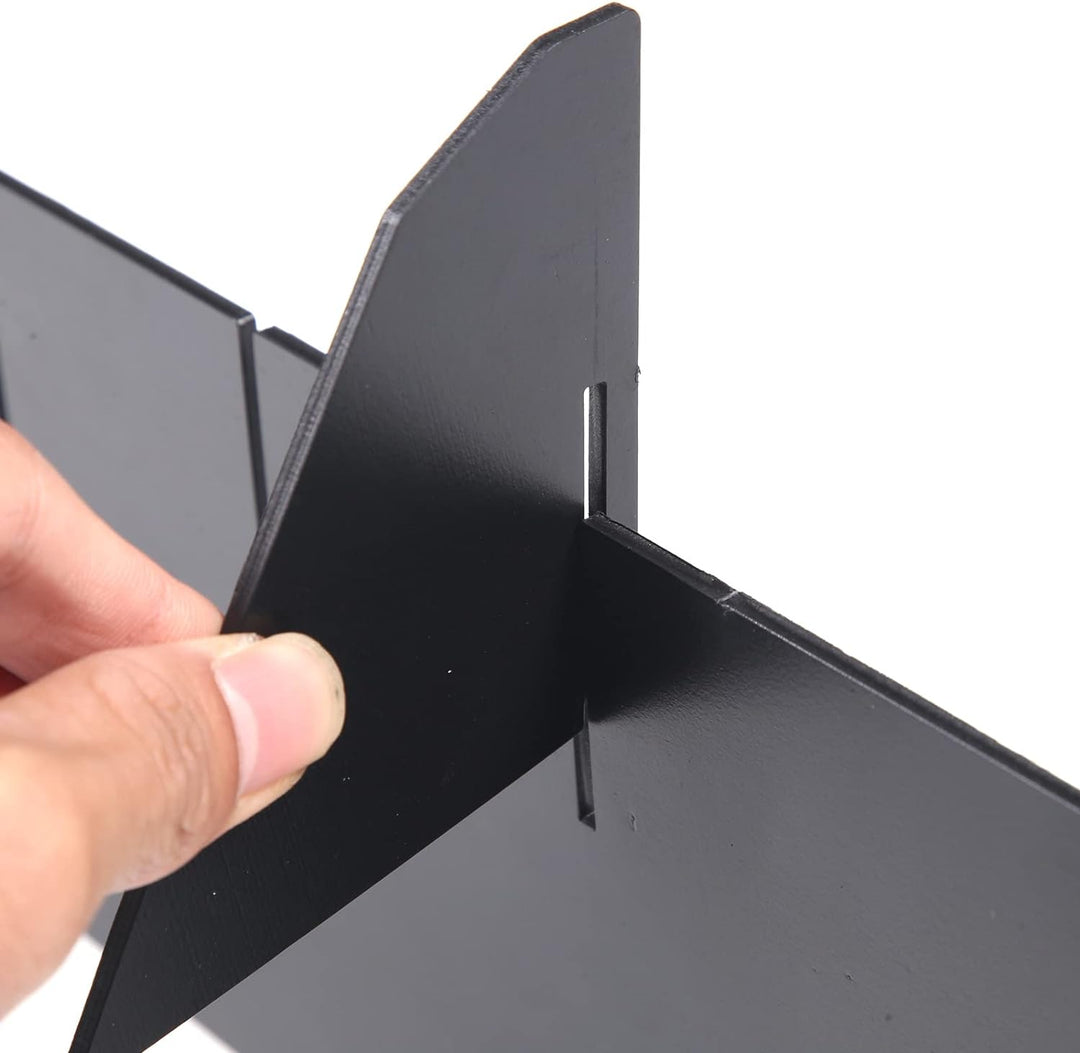 DIYUCAR Auto-Mittelkonsole Handschuhfach Trennwand Aufbewahrung Handschuhfach Organizer Tablett für
